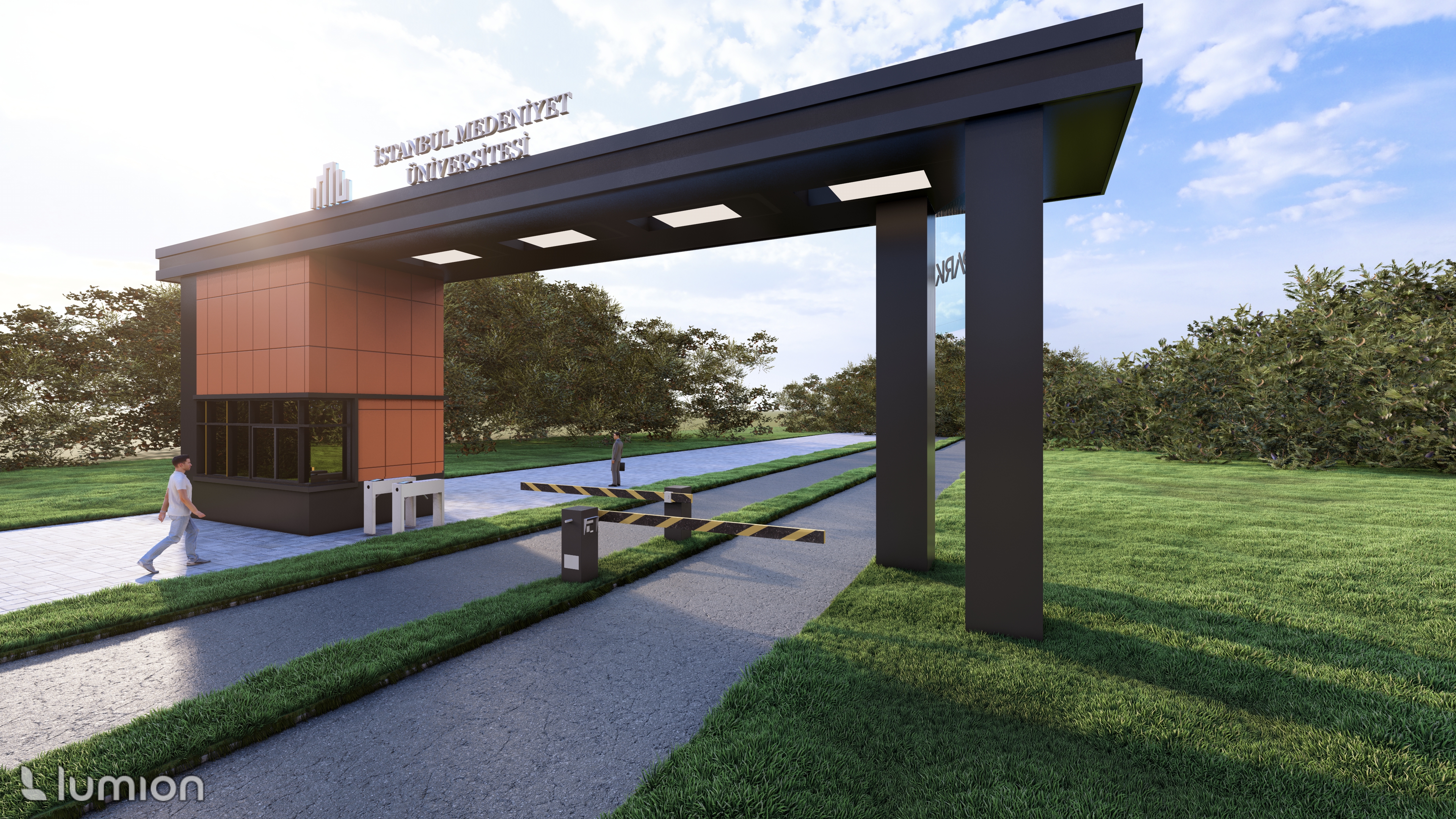 Medeniyet Üniversitesi Teknopark Giriş Tagı